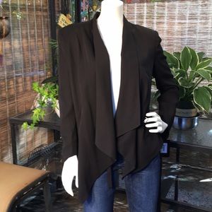 HELMUT LANG Jersey 'Waterfall' Jacket NWT
